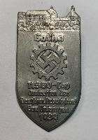 WW2 German NSBO Tag Gotha Gau Thuringen 1939 Badge