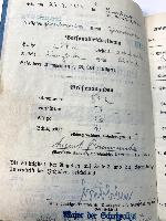 WW2 German Luftschutz Dienstbuch