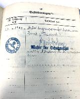 WW2 German Luftschutz Dienstbuch
