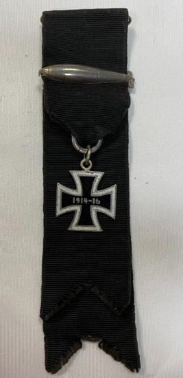 WW1 German Iron Cross Watch Fob