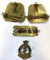WW2 British RAMC Highland Shoulder Titles