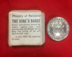 WW2 British 'For Loyal Service Badge' With Box