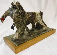 1930's Spaniel With Pheasant In Mouth Striker