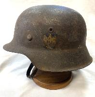 WW2 German Kriegsmarine Coastal Artillery M42 Helmet
