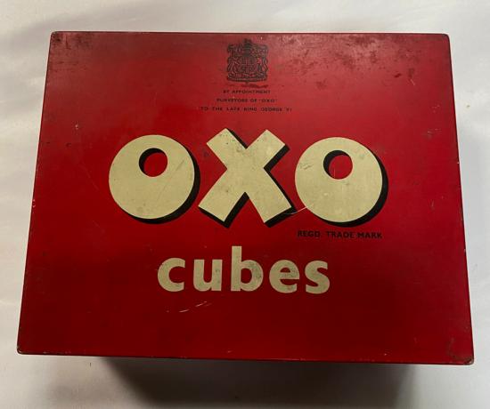 1950's Oxo Cubes Tin box.