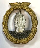 WW2 German Kriegsmarine Minesweepers Badge