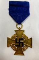 WW2 German 40 Years Faithful Service Cross With Issue Packet