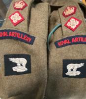 British Royal Artillery West Riding Regt Battledress Blouse & Trousers