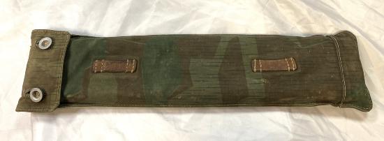 WW2 Swiss Camouflage Canvas Pouch With Pegs