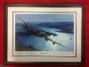 R.A.F. Dambusters 'Gibson Over The Mohne' Framed Signed Print SHOP COLLECTION ONLY  