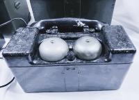 WW2 British Set F MKII Field Telephones In Transit Boxes