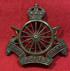 WW1 British Army Cyclist Corps Cap Badge