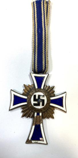 WW2 German Mother's Cross In Bronze