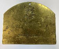 WW2 British Black Watch Brass Bed Plate
