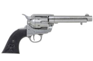 Code: G1108/G Replica Colt Peacemaker With Black Handle Gun Metal 1869