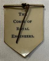 WWI Royal Engineers Sweetheart Pennant  