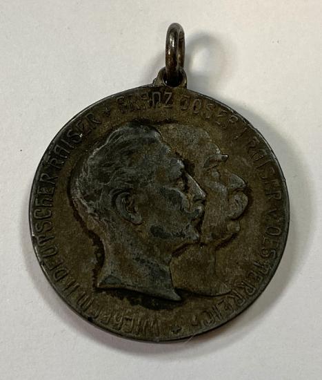 WW1 German -Austro Hungarian Commemorative Alliance Medal