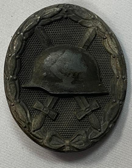 WW2 German De-Nazified Silver Wound Badge