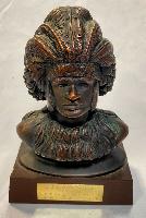 Zulu iNdluyengwe Warrior Isandlwana-Rorkes's Drift 1879 Bronze Bust