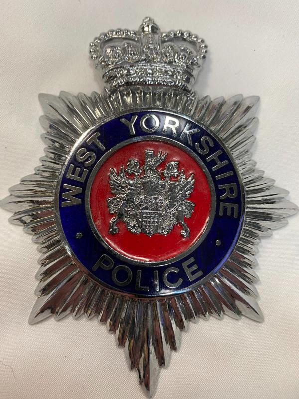 West Yorkshire Police Helmet Plate