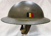 Belgian 1949 Mk II Model Steel Helmet