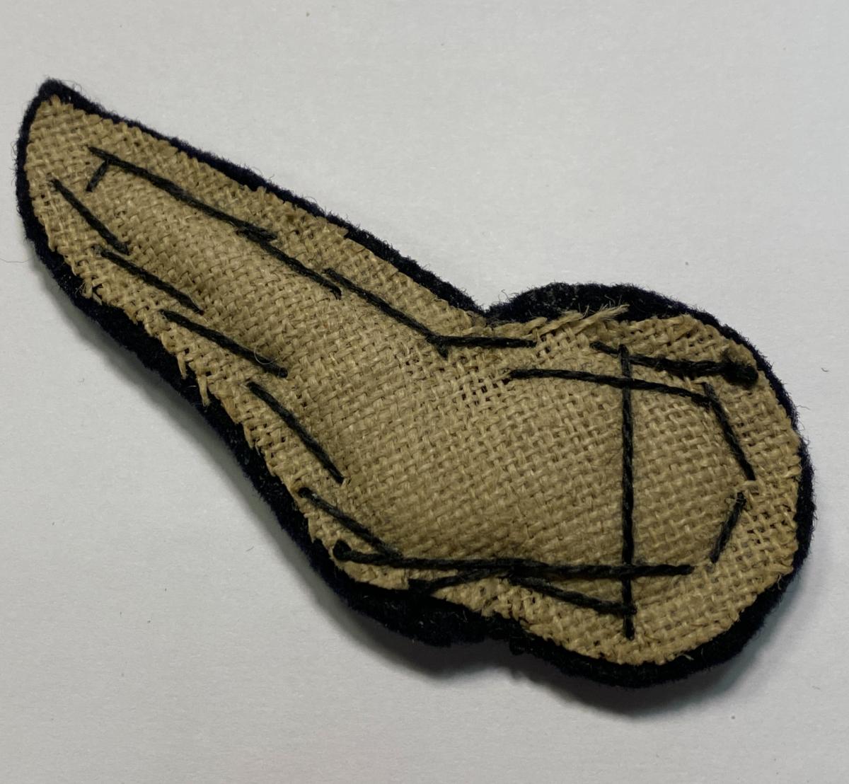 WW2 BRITISH FLYING Distintivo RAF SEGNALATORI WING SEGNALI Unit - Foto 10