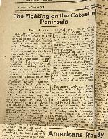 WW2 German Occupation Jersey Evening Post 23rd June 1944