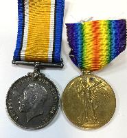 WW1 Argyle And Sutherland Highlanders Medal Pair