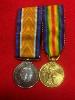 WW1 British Miniature War & Victory Medal Pair 