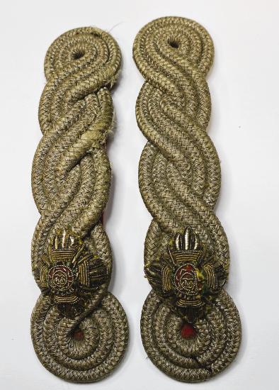  Victorian Second Lieutenant Dress Tunic Epaulets
