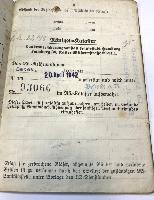WW2 German Luftschutz Dienstbuch