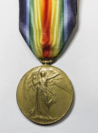 WW1British Victory Medal To Argyle And Southerland Highlanders KIA