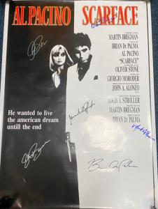 Vintage Signed Scarface Poster