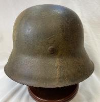 WW2 German M42 Camouflage Helmet Possibly Refurbished