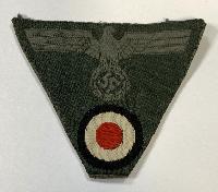 WW2 German Army EM/NCO Trapezoid Cap Insignia