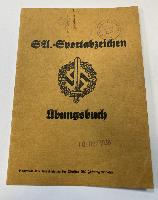 WW2 German  SA Sportsabzeichen Ubungsbuch