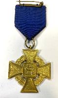 WW2 German Faithful Service Cross In Gold 