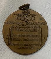 WW2 Italian Fed.Naz.Fascista Rome 1933 Medal