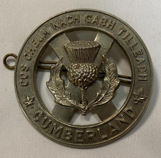 WW2 Canadian Cumberland Highlanders Cap Badge