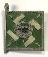 WW2 German WHW Regiment General Goring Flag Standard Donation Badge