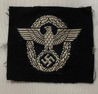 WW2 German Waffen SS Polizei EM's Cap Eagle