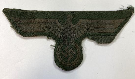 WW2 German Army EM/NCO M36 Tunic Breast Eagle