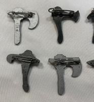 WW2 German WHW Donation Axe Pins
