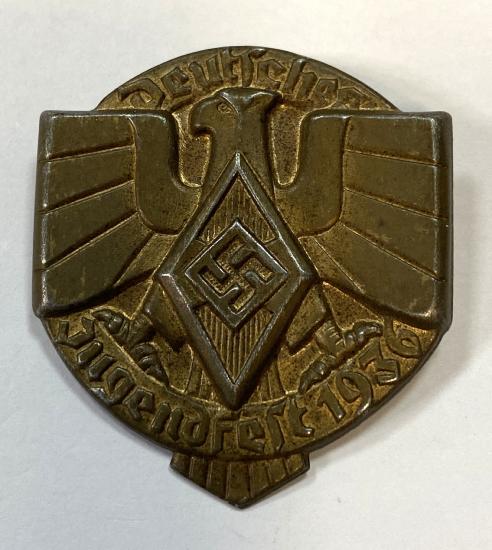 WW2 German Deutsches Jugendfest 1936 Badge