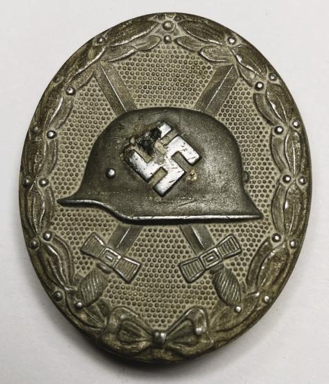 WW2 German Silver Wounds Badge