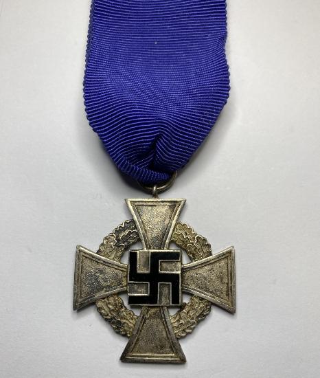  WW2 German 25 Year Faithfull Service Cross