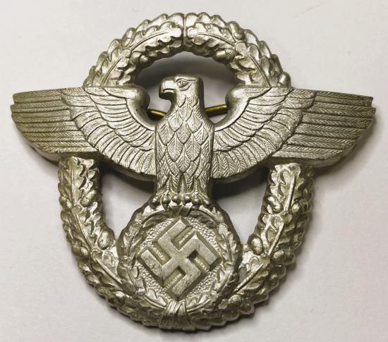 WW2 German Polizei Visor Cap Eagle