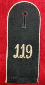 WW2 German Infantry EM's Dress Tunic Shoulderboard
