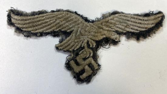 WW2 German Luftwaffe EM/NCO Tunic Breast Eagle