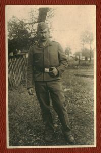 WW2 German Luftwaffe Enlisted Mans Portrait Photo